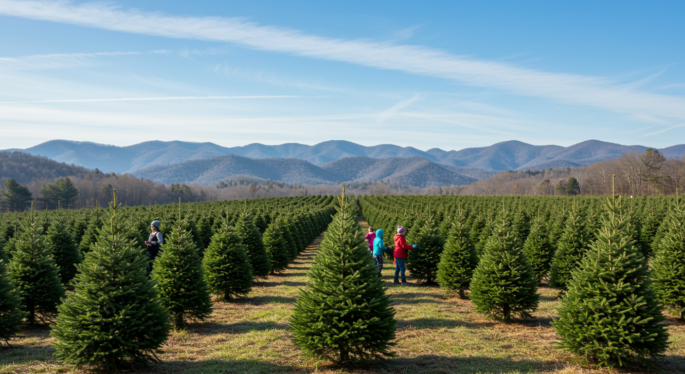 Fresh Cut and Festive- North Carolina Christmas Trees