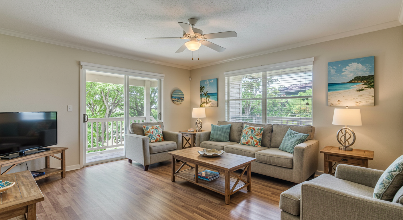 Puamana 129-2 Living Room