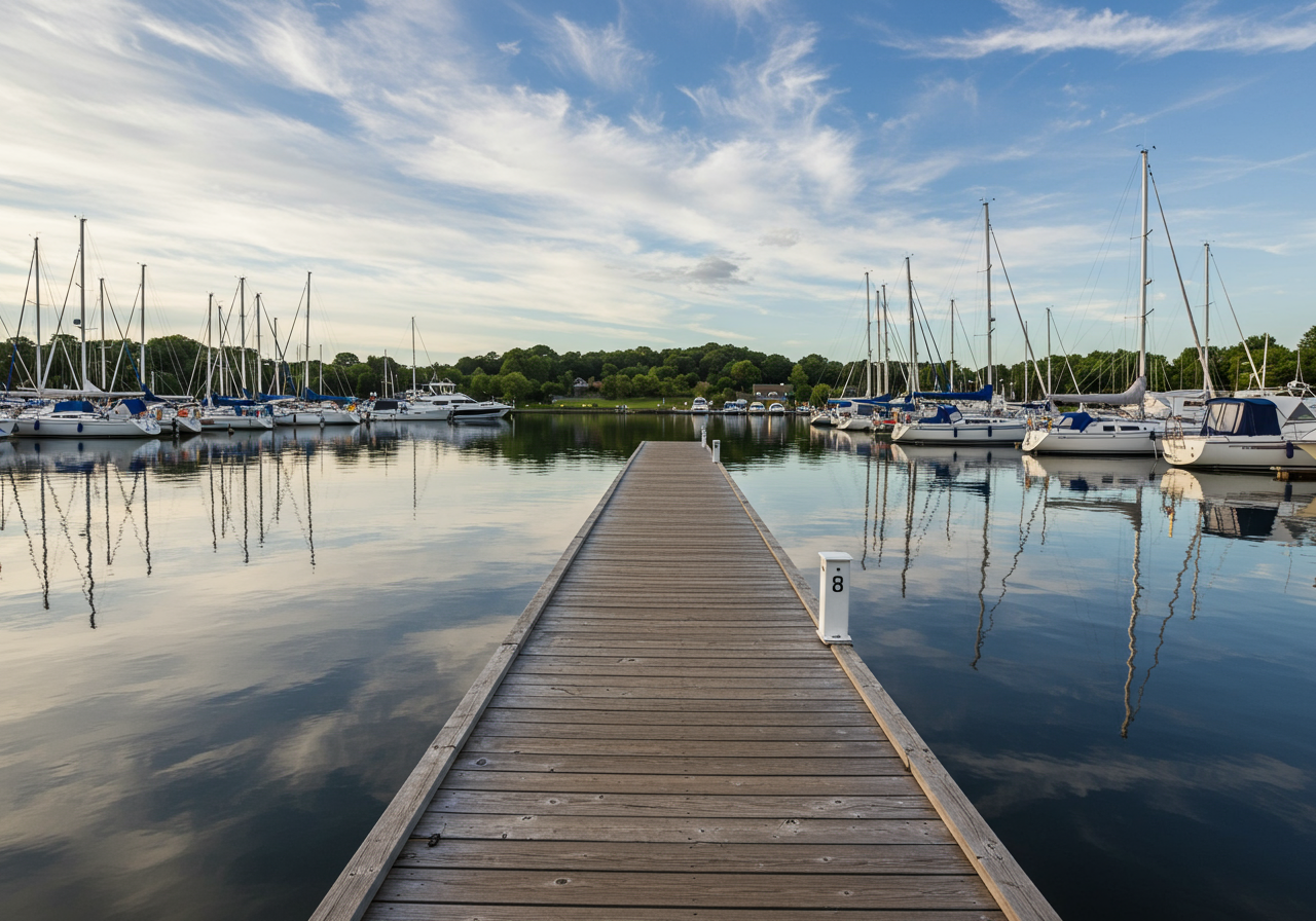 dock at Jennings Beach Park