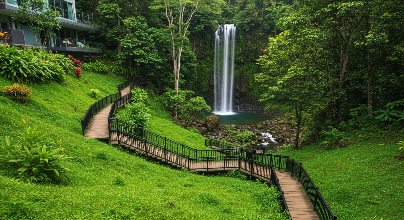 waterfalling estate big island hawaii