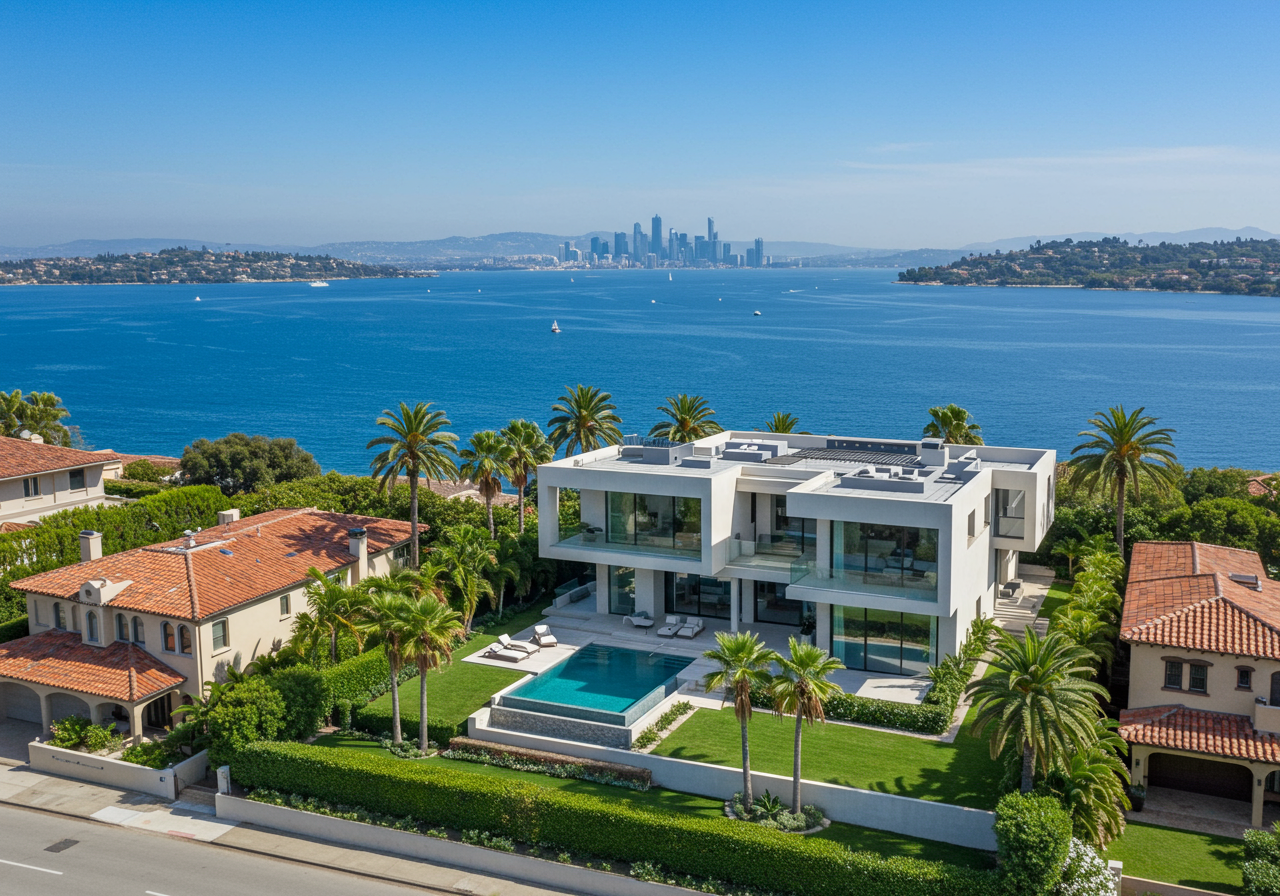 Where is David Beckhams house in Miami?