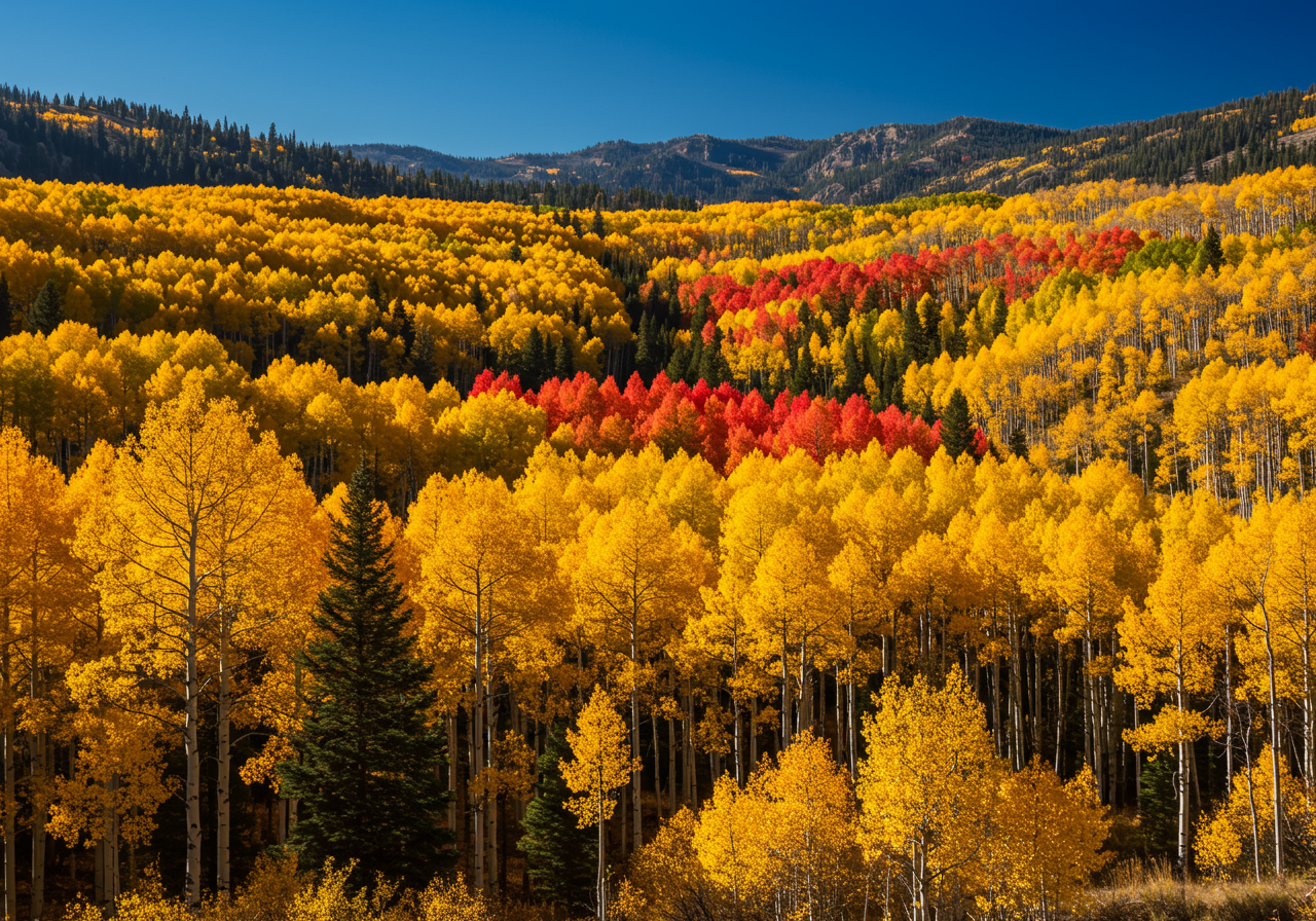Colorado fall colors Kebler pass