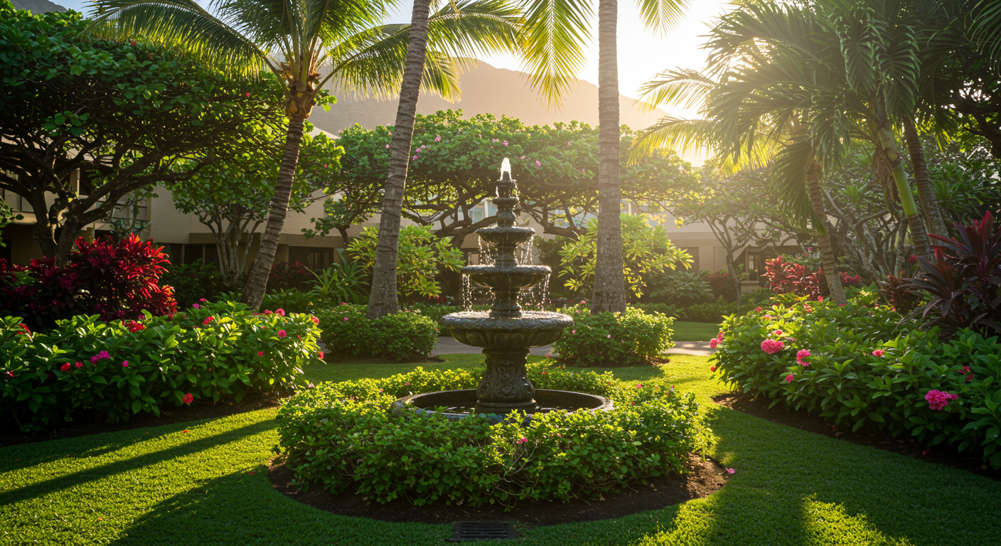 Puamana Fountain Flower