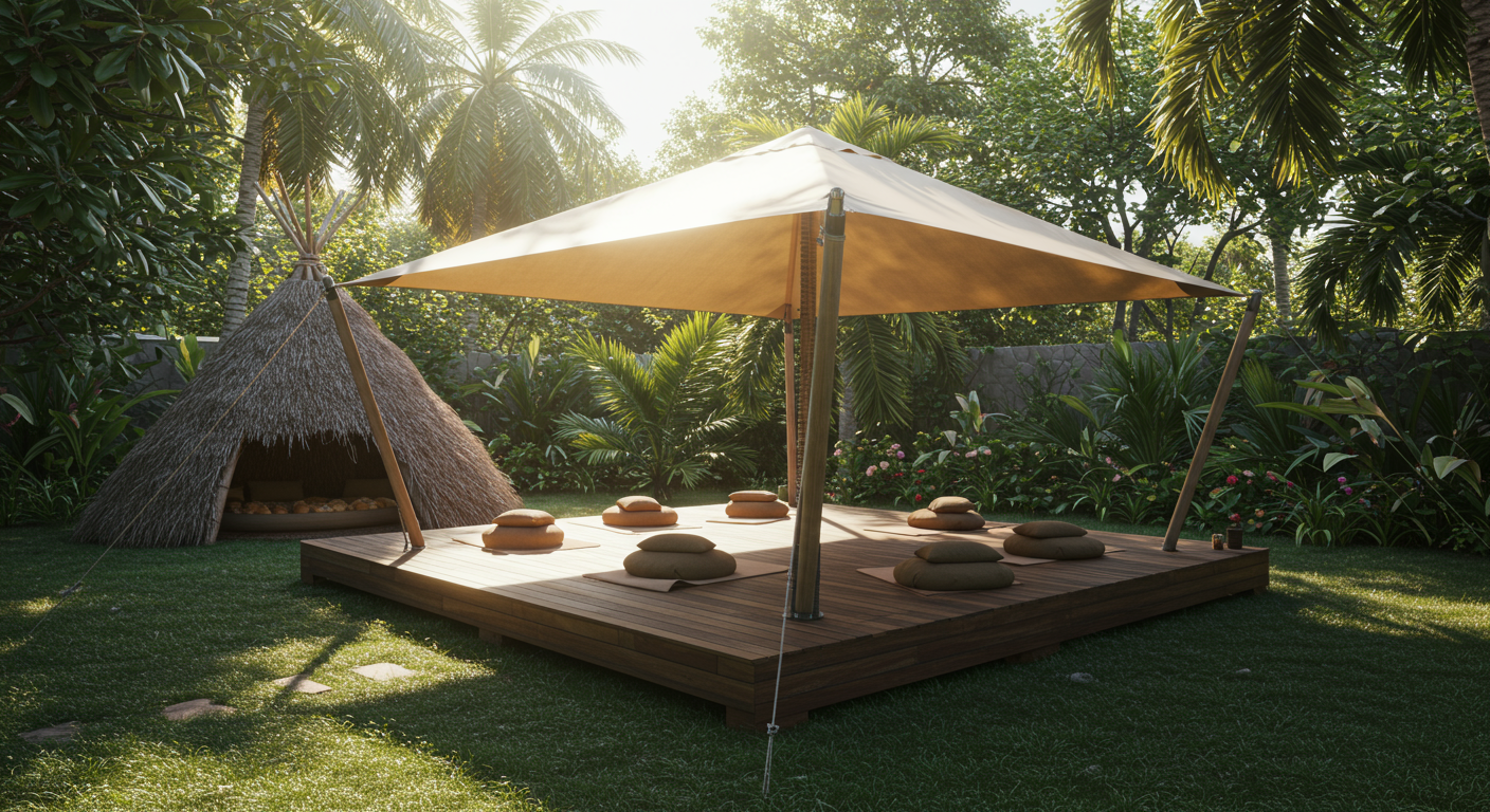 Meditation tent