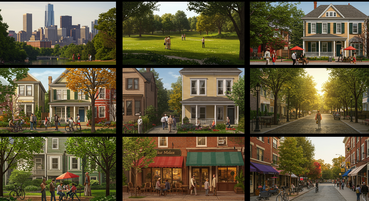 Popular neighborhoods in Atlanta, GA with homes for sale.