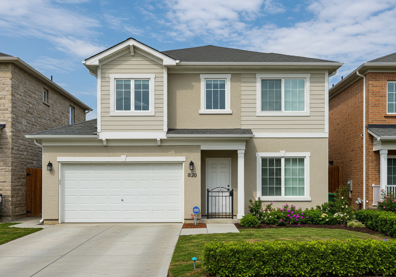 front of bernal home