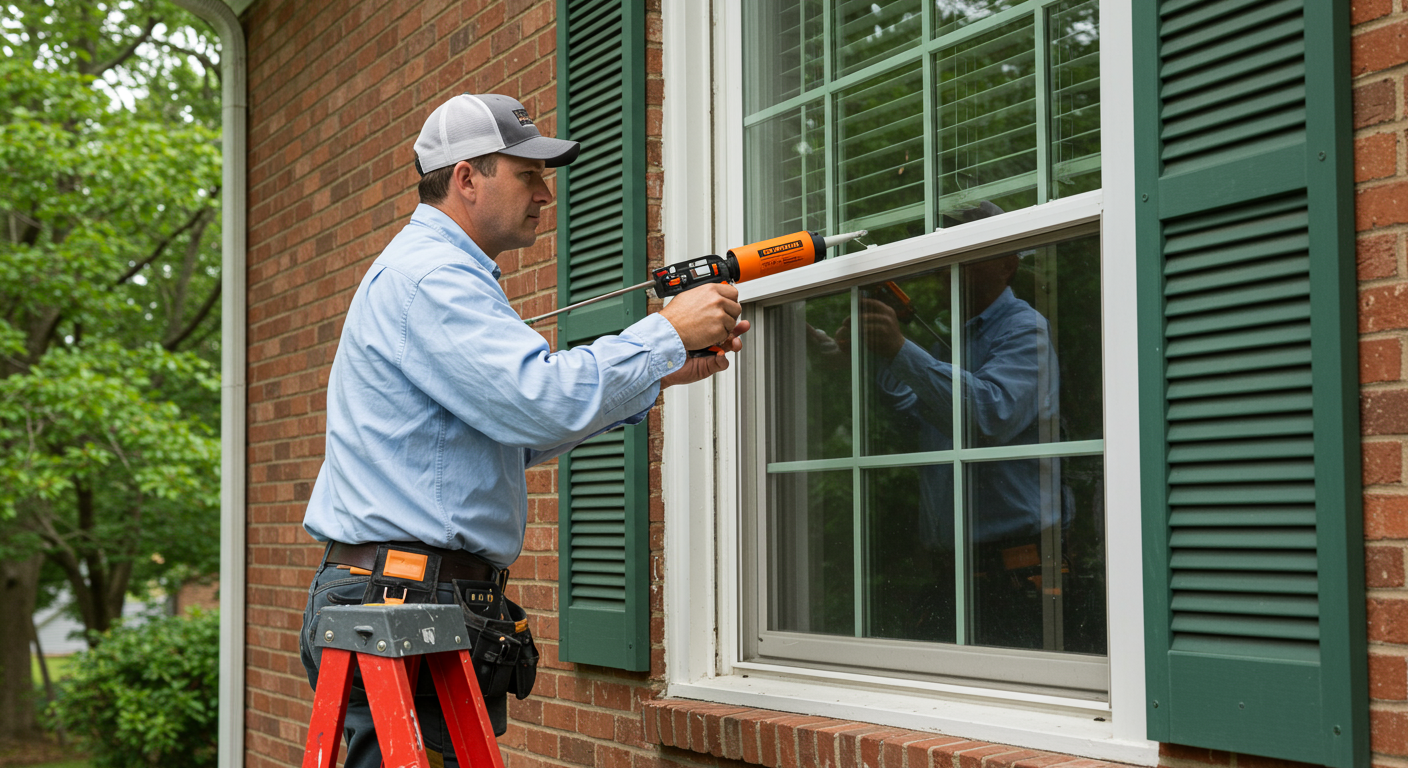 Preparing for winter means checking your exterior for gaps and cracks. 