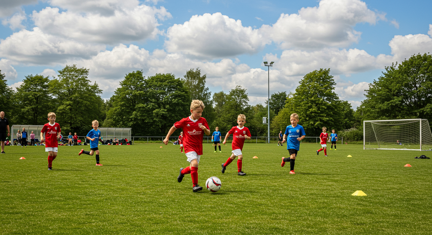 kids playing soccer in el monte california