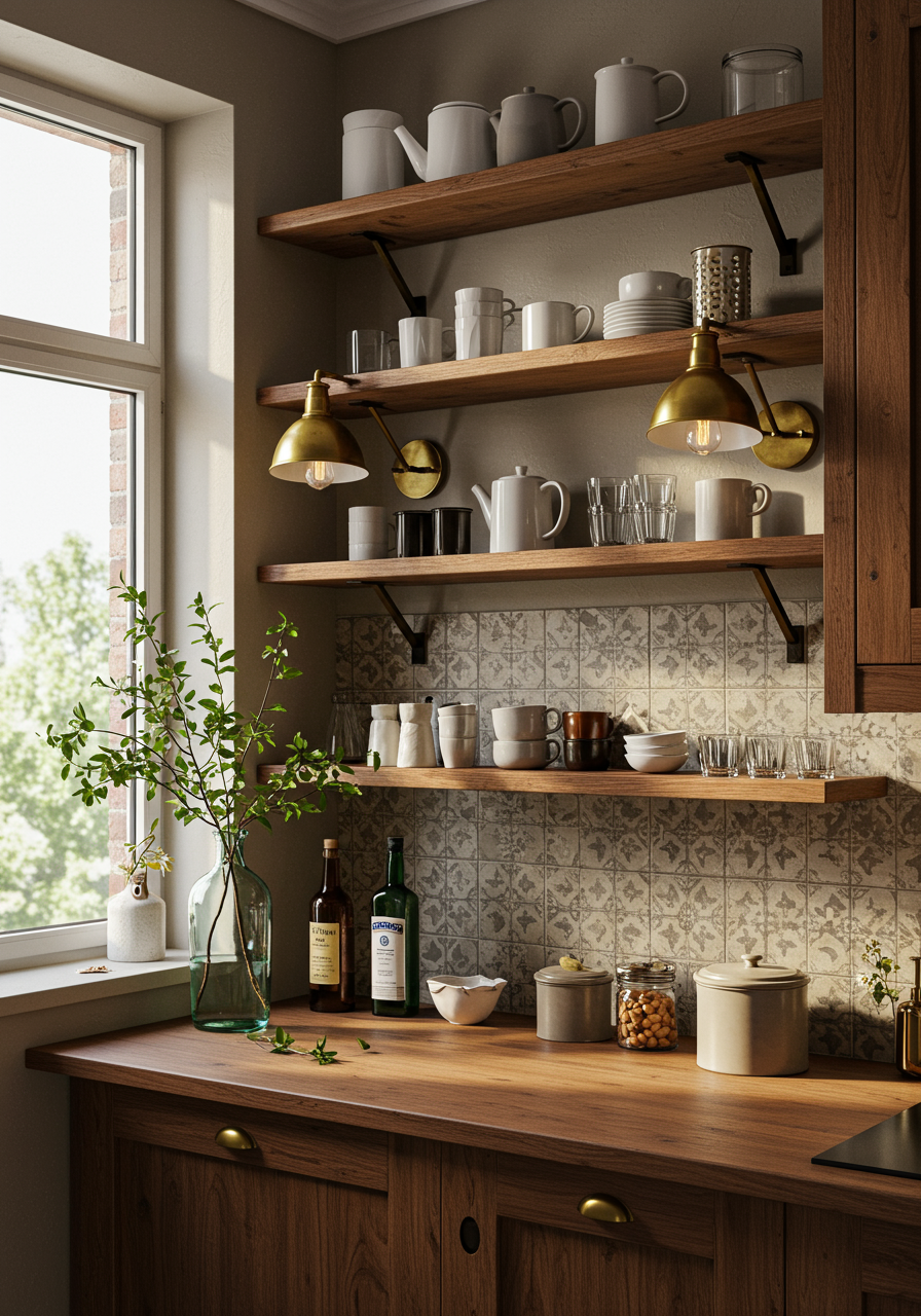 26+ Retro Kitchen Backsplash ( CHARMING ) - Vintage Designs