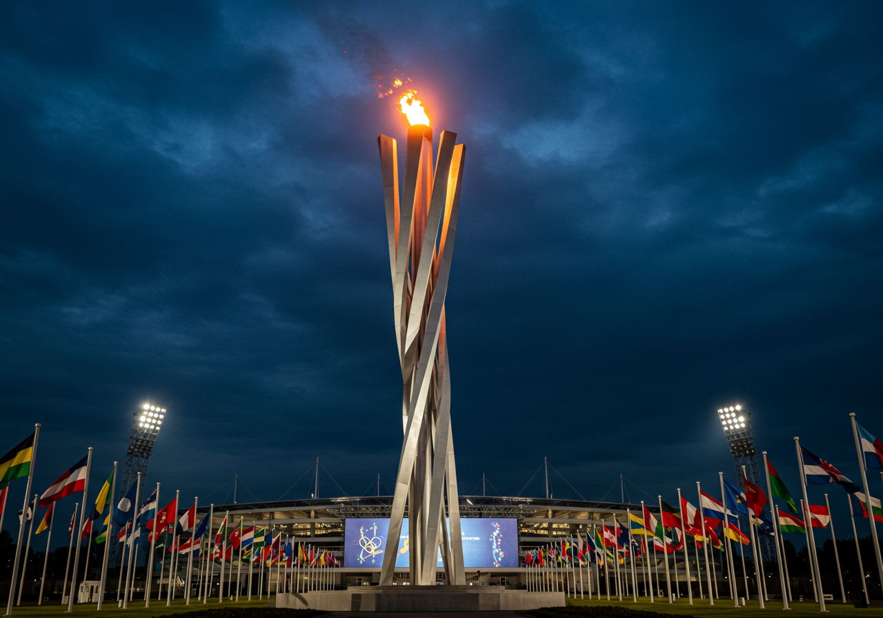 Salt Lake City Olympic Torch 2002 