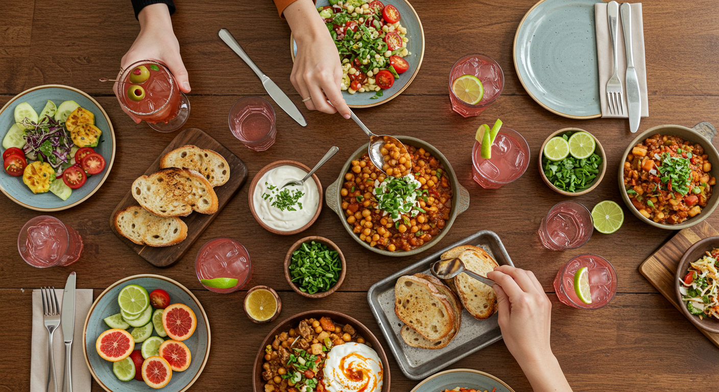 brunch at The Charter Oak