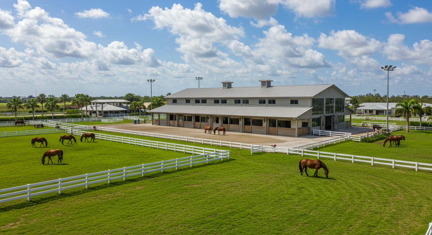 Equestrian estate in Florida