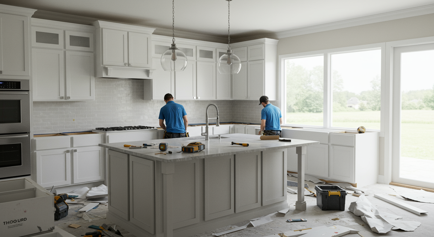 a couple of men in a room