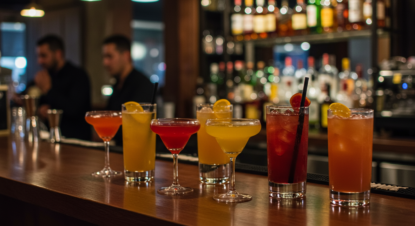 cocktails at idlewild in noda charlotte