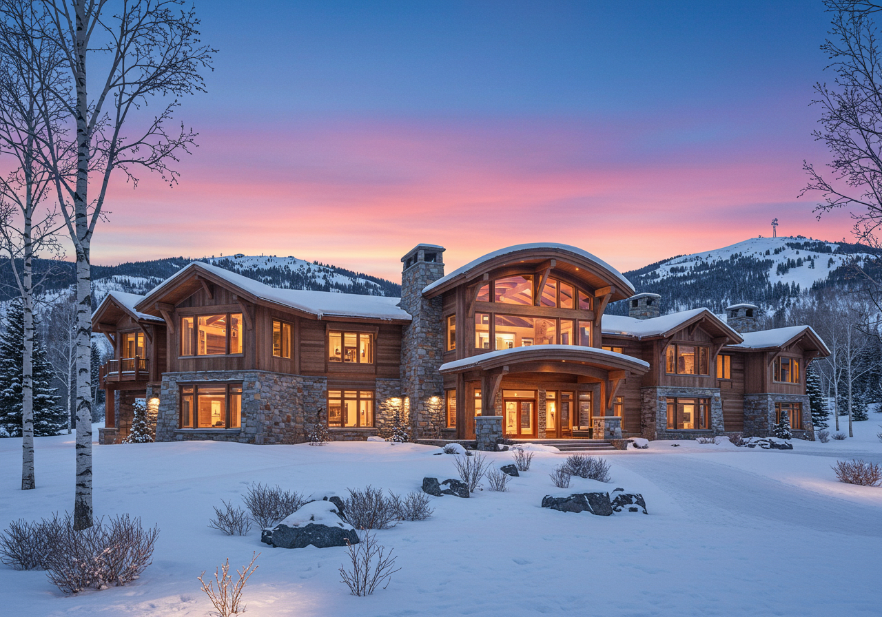 america's most luxurious ski towns
