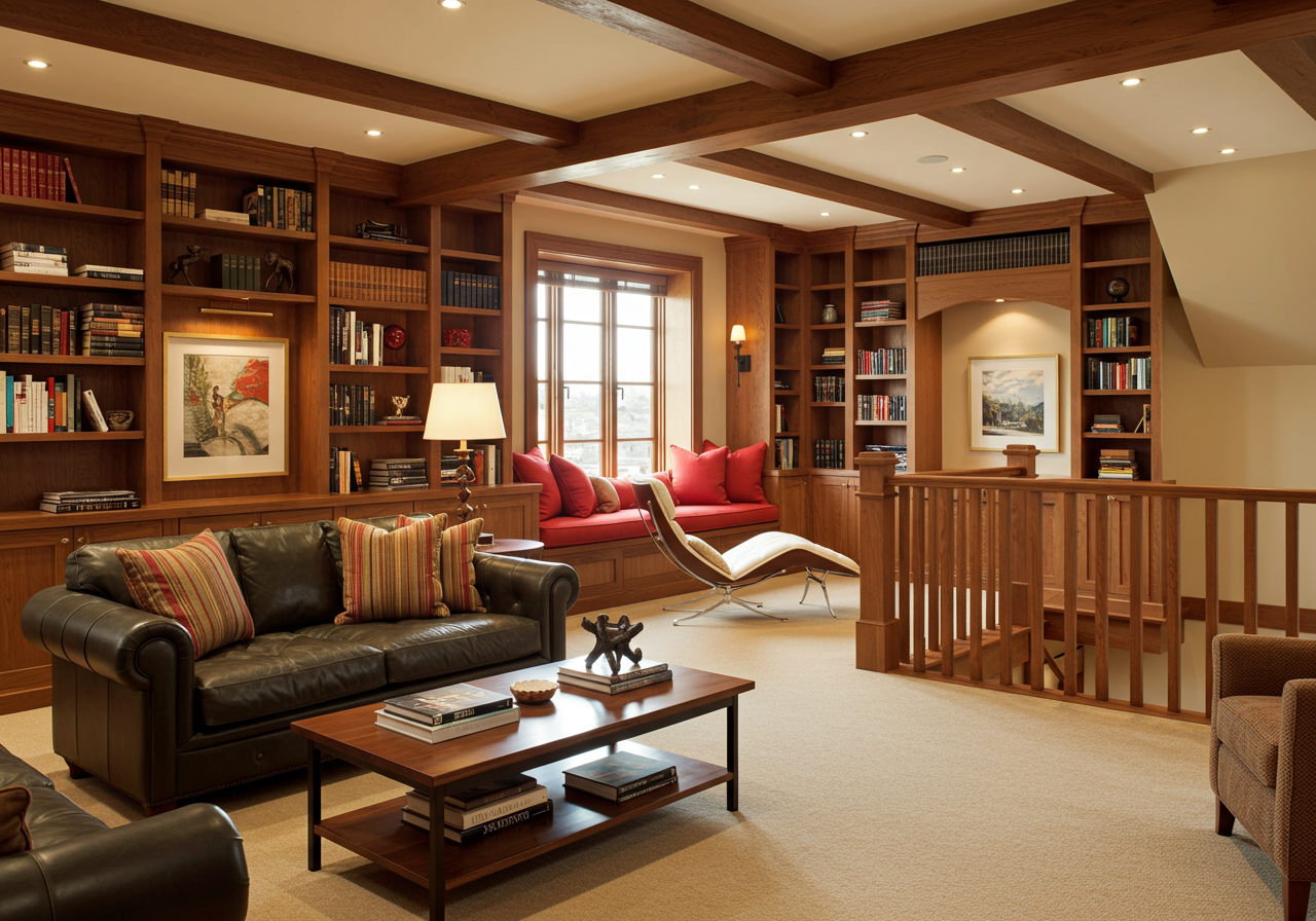Create a Cozy Library in Your Home