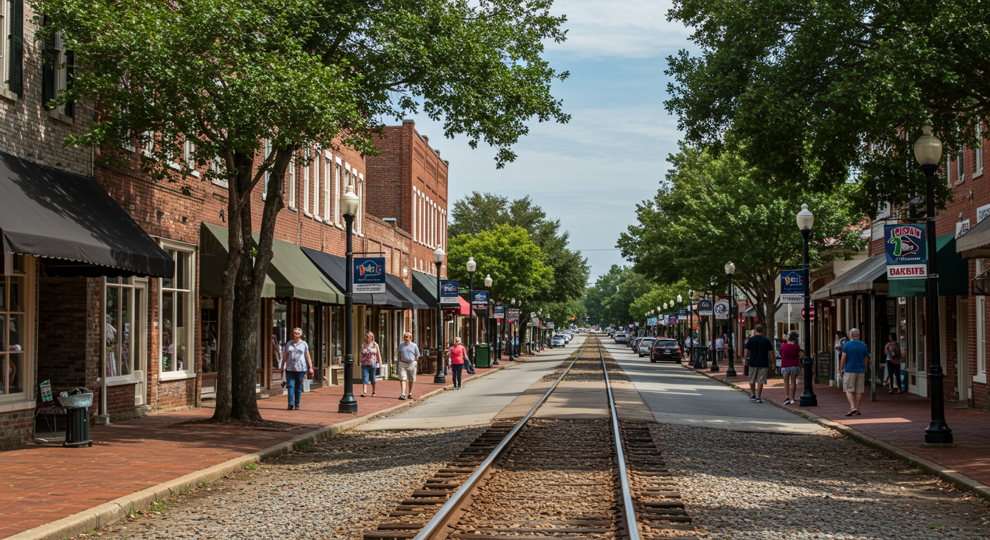 Fort Mill sign main street