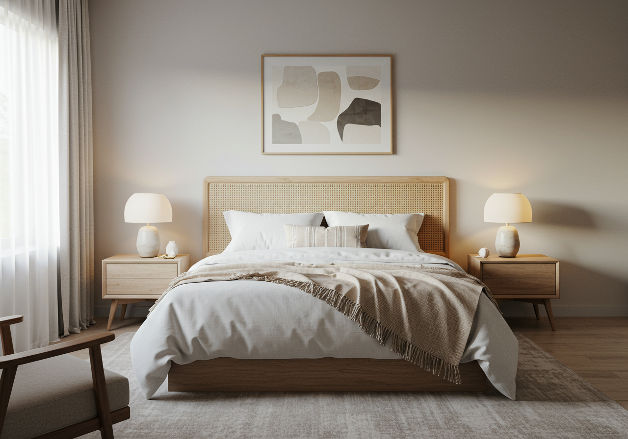 contemporary bedroom furnishings