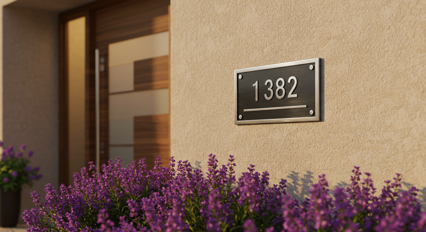 Get new house numbers