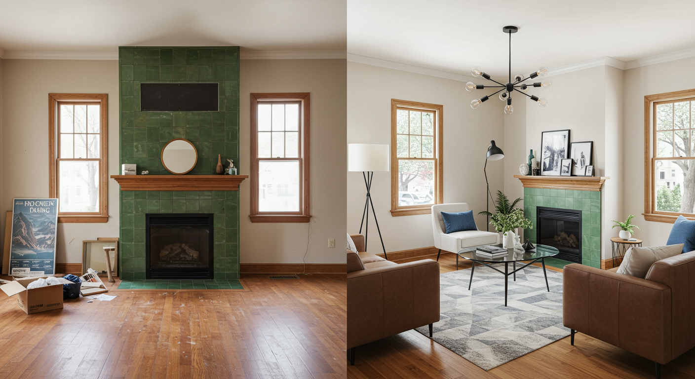 How Staging Helps Sell a Home in Colorado - Examples from Rankin Goulder Kissinger of Compass Denver