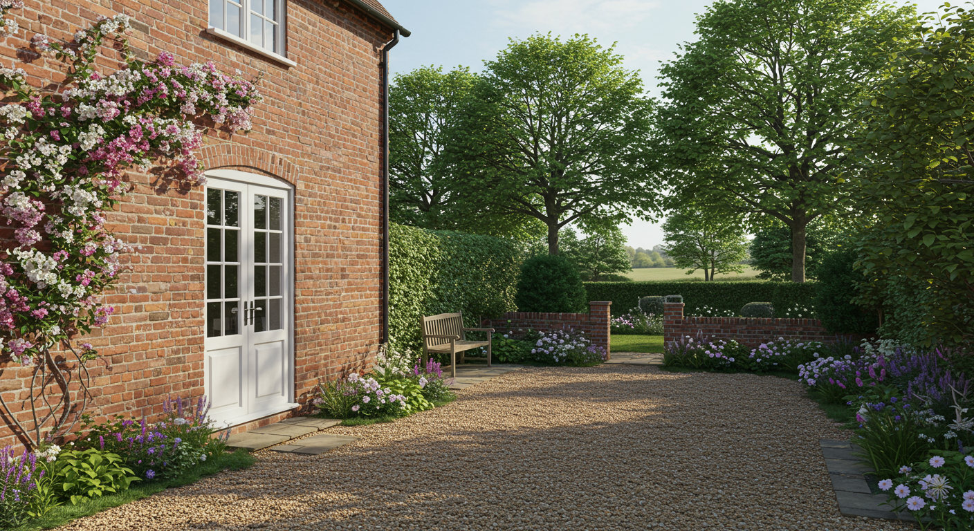 French doors on a house