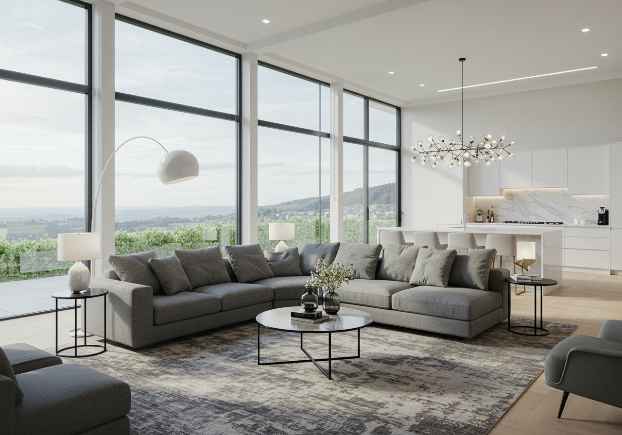 Spacious luxury for couples or families