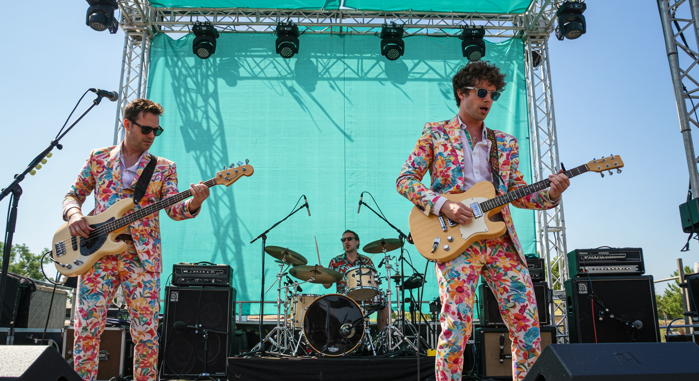 Center Stage at Salada and Palmetto Ave - Fog Fest