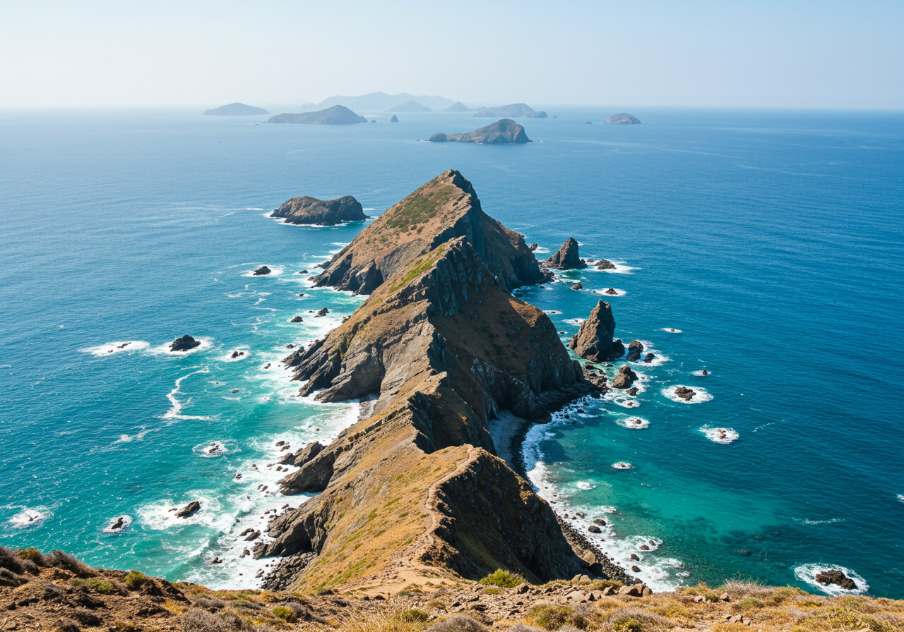 Inspiration Point on Anacapa Island, Channel Islands National Park, California