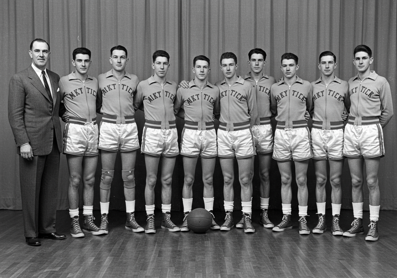 1948-49 Denver Nuggets Team Picture