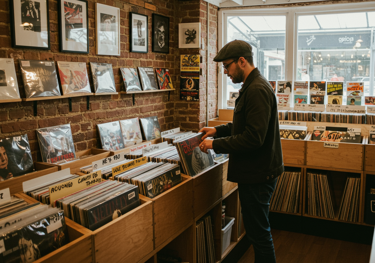 Find some new records at Dusty Groove