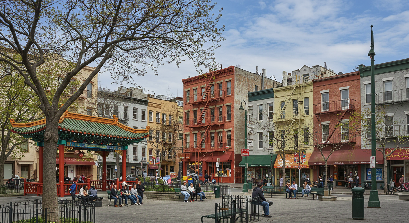 Established in 1833, Portsmouth Square is San Francisco's oldest public space. Originally the civic center of the Mexican township of Yerba Buena, it has served as a vital community hub for over 190 years.