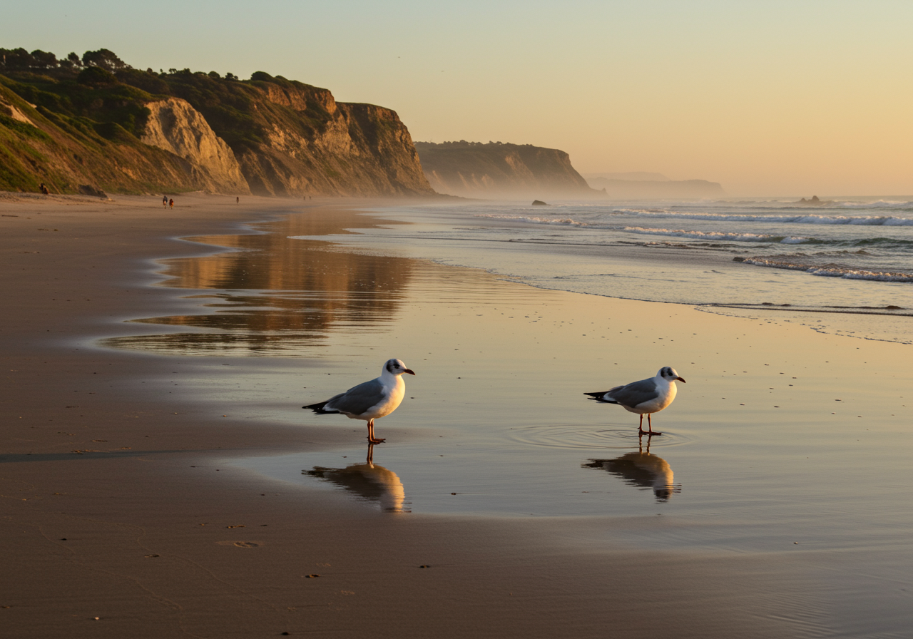 Aerial view of Strands Beach, Dana Point