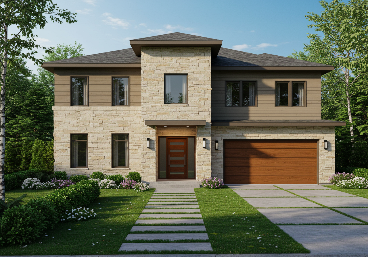 Replace the garage door