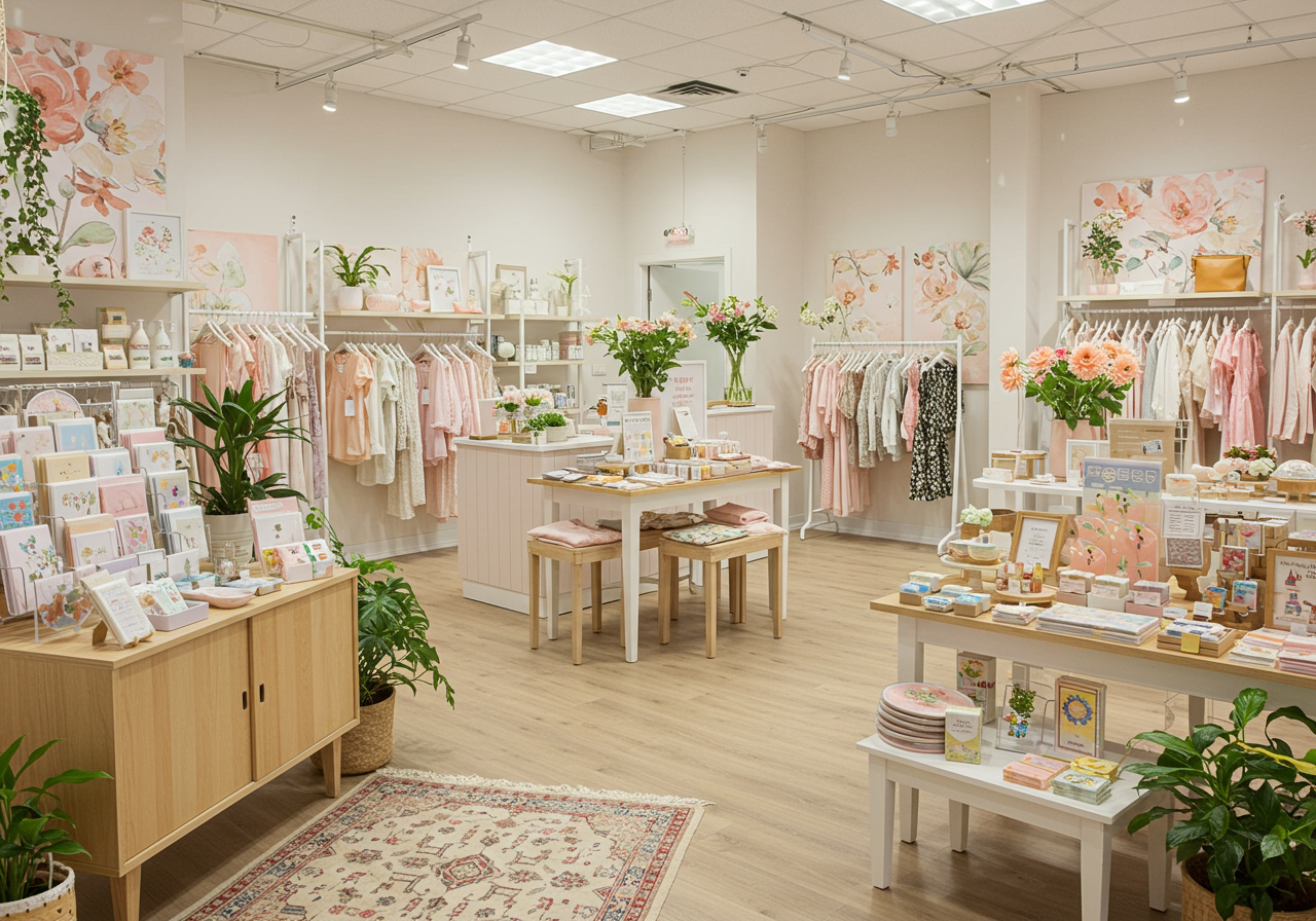 Denver Holiday Shopping - The Ruffly Rose is a one stop shop for local holiday gifts