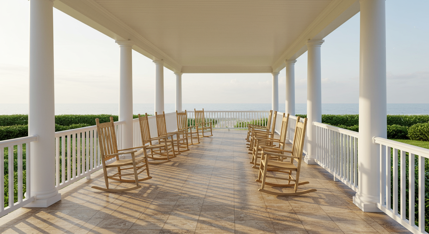 104 Baxter Road - View of sea from front porch