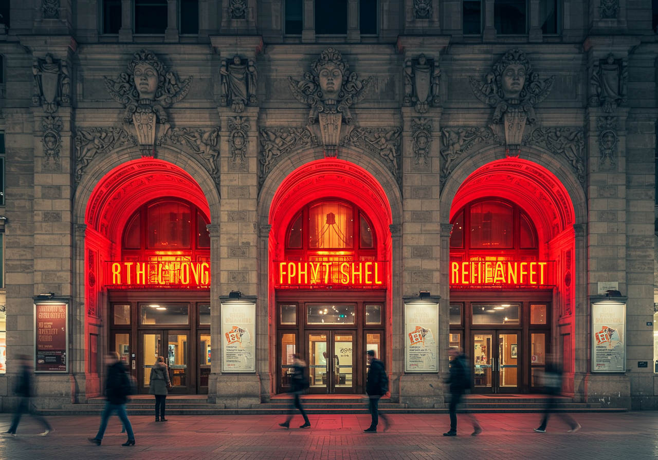 Double over laughing at the Second City