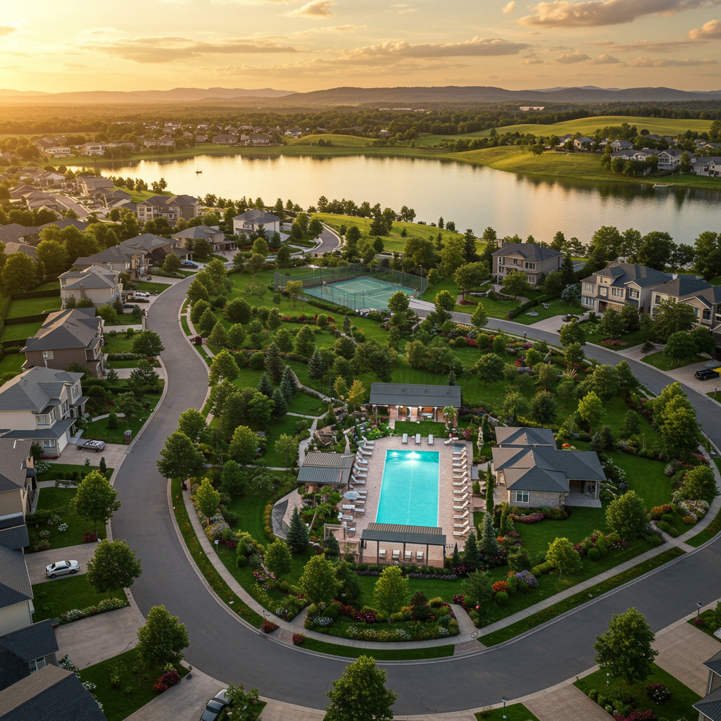 Clubhouse and community pool in Marina Hills, Laguna Niguel