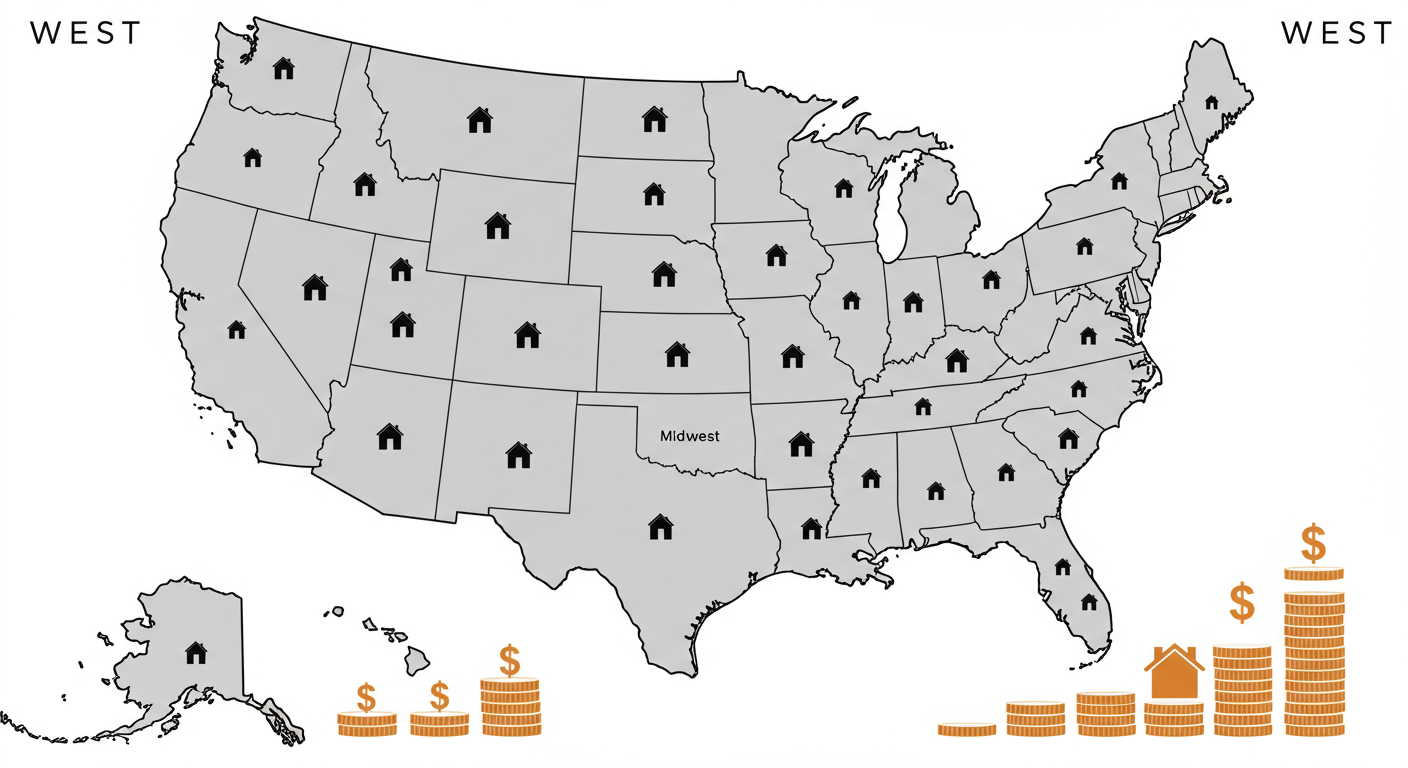 If we further break this down, if you look at median household income versus qualifying income, here’s what becomes very, very clear is this is not the same across the country. If you go look to the West, the qualifying income, what you need to make to buy a home, is in the West, certainly, significantly higher than what the median income is. If you read this, in the West are less affordable. In the South, they’re neck and neck. In the Midwest, median income is higher than the qualifying income. https://www.nar.realtor/blogs/economists-outlook/housing-affordability-conditions-fade-as-mortgage-rates-push-monthly-payments-higher-in-june-2022
