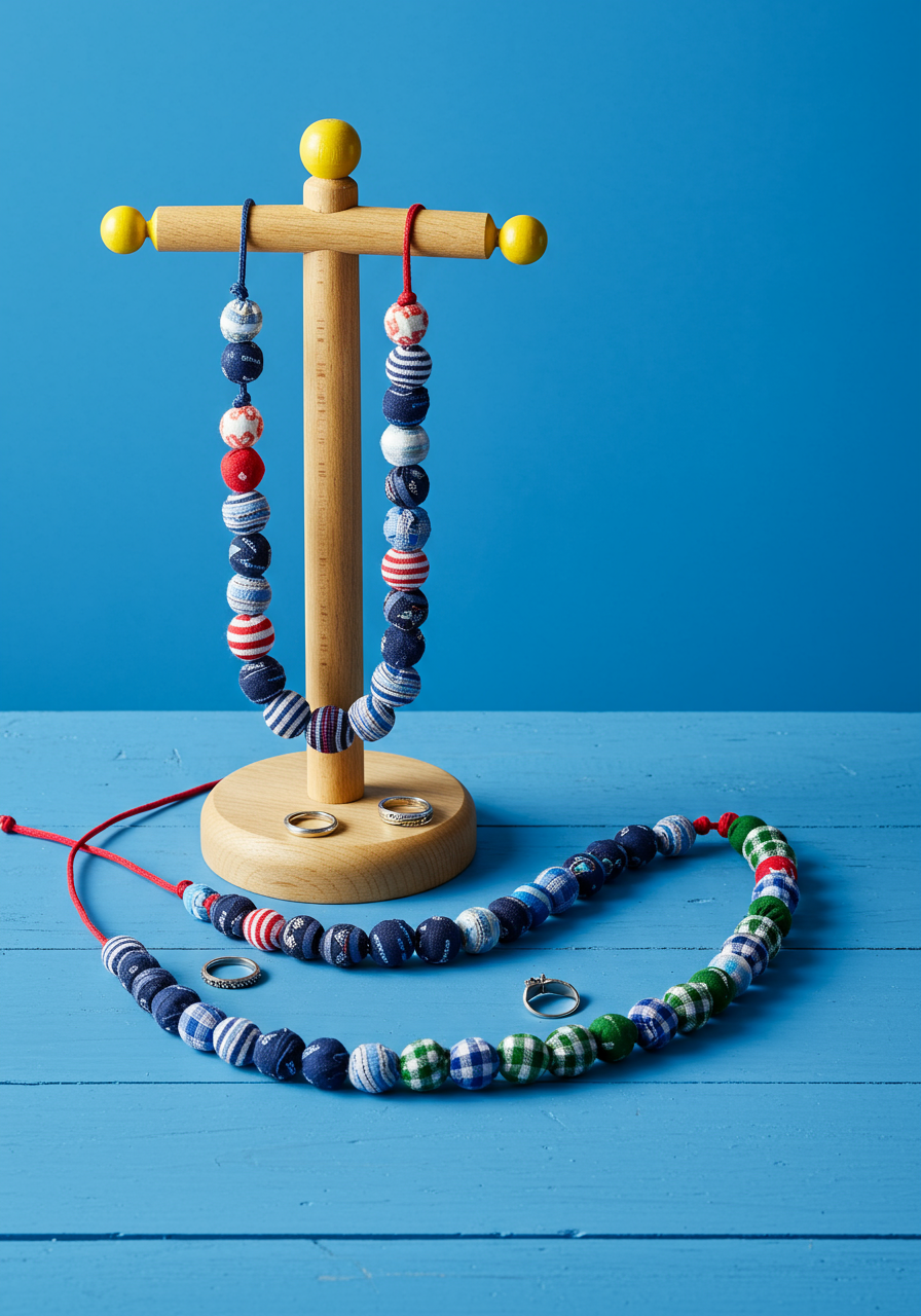 wooden bead necklaces