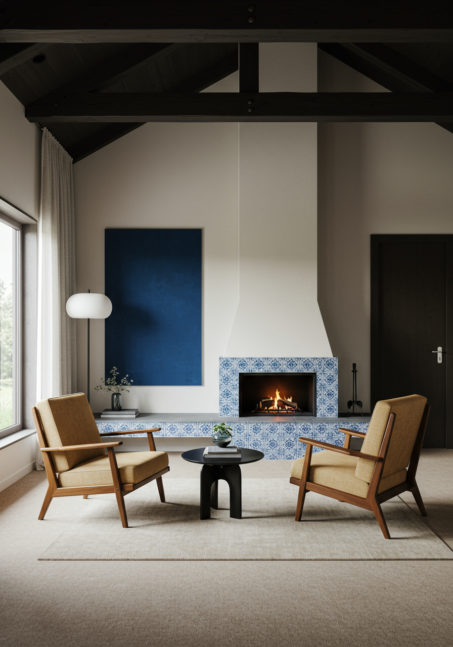 Image may contain Indoors Interior Design Chair Furniture Architecture Building Living Room Room and Home Decor