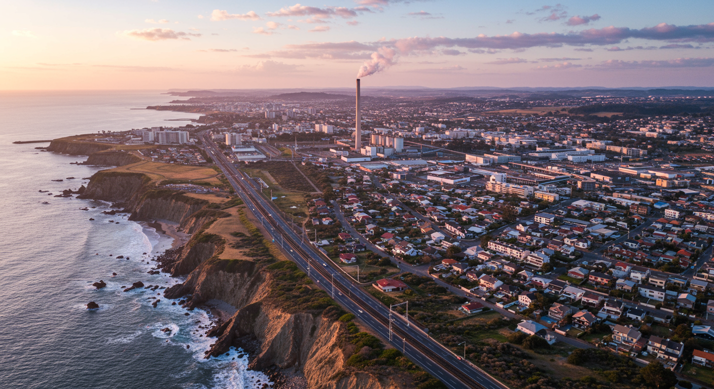 Aerial view of Carlsbad, CA