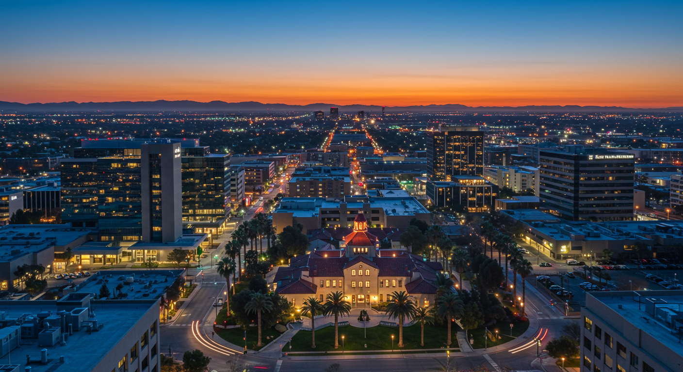 Downtown Santa Ana California