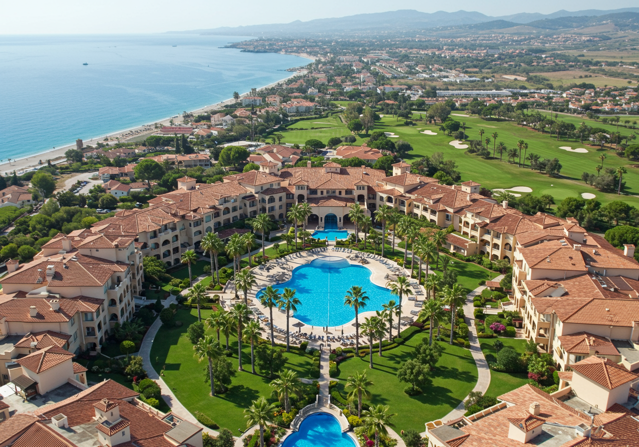 Luxury real estate agent Brendan Brown at The Pelican Hill Resort in Newport Coast that will soon become a St. Regis