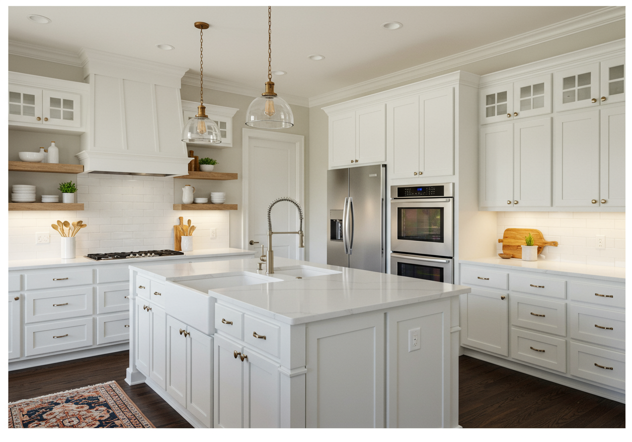 Custom Kitchen Remodel in Highlands Ranch Colorado Before & After