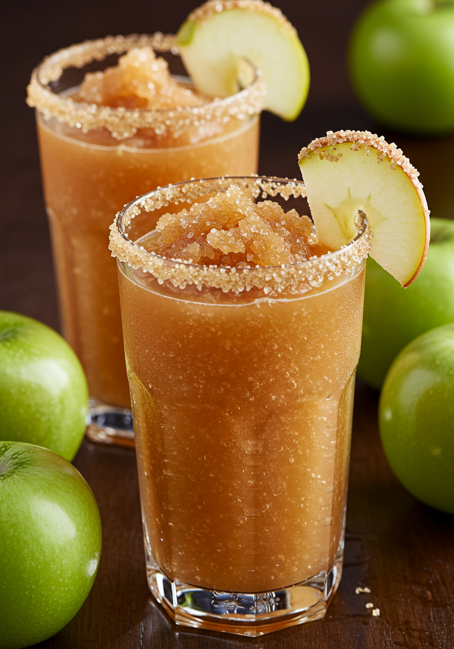 apple cider slushies
