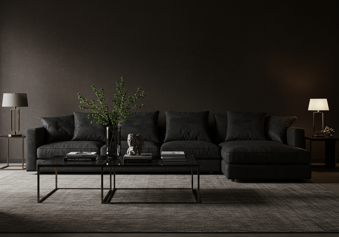 Image may contain Indoors Interior Design Coffee Table Furniture Table Home Decor Architecture and Building