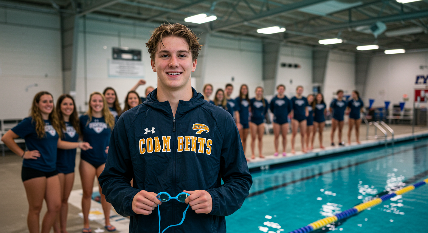 National Ranked Piedmont Swimmer Simon Lins commits to UVA