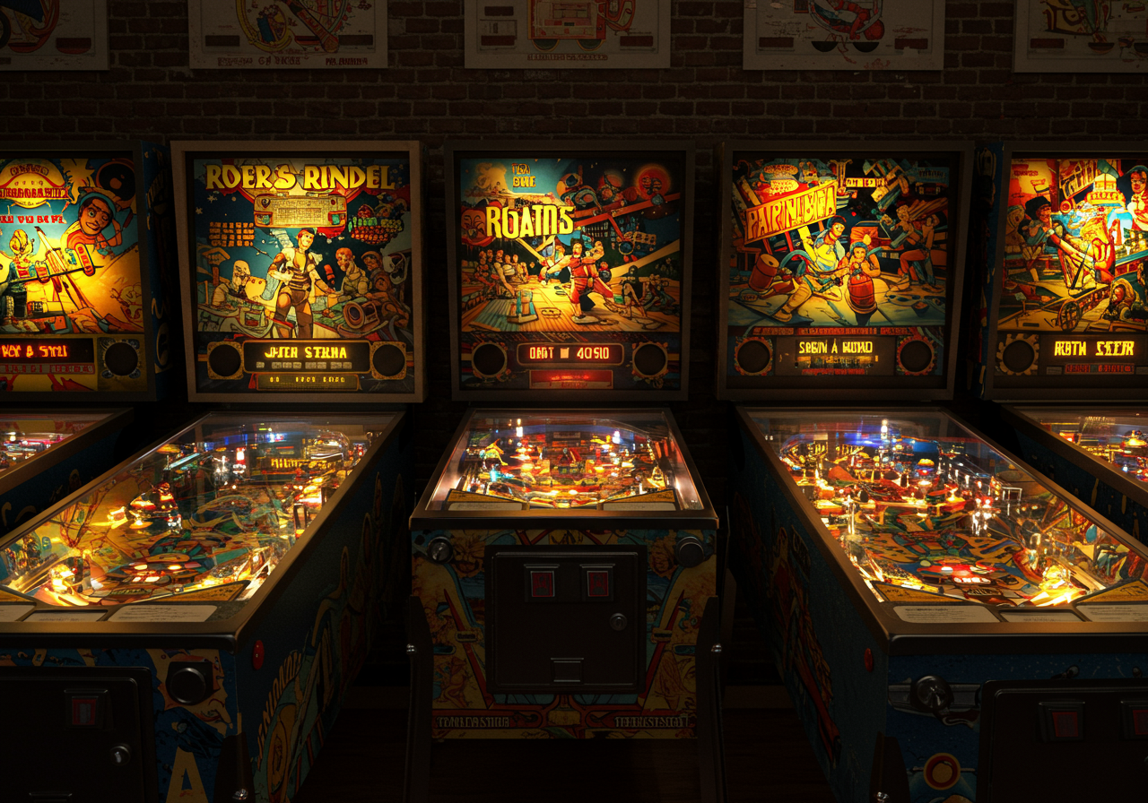 Set a high score at Logan Arcade