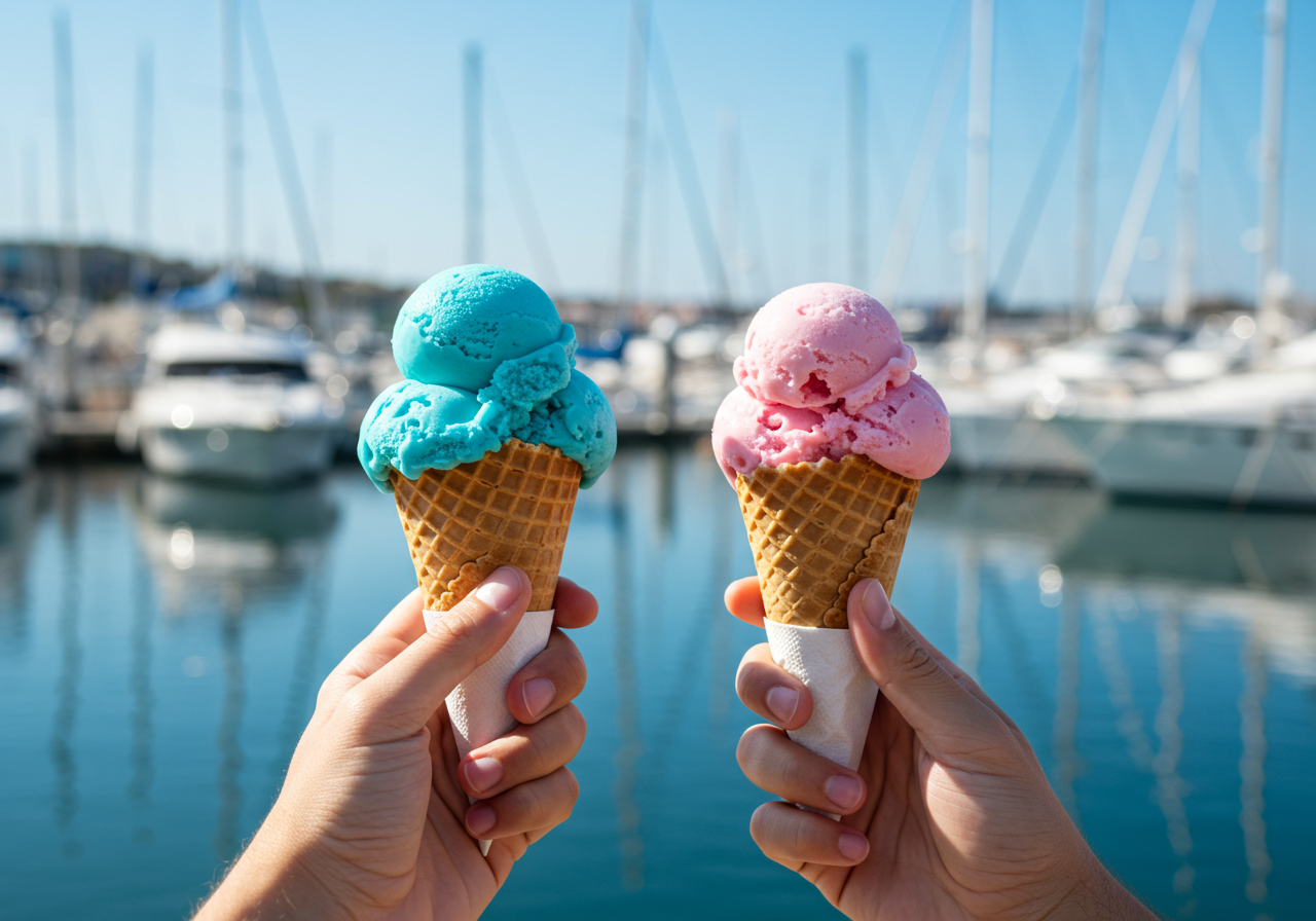 Lapperts Ice Cream Sausalito, Best Ice Cream Marin