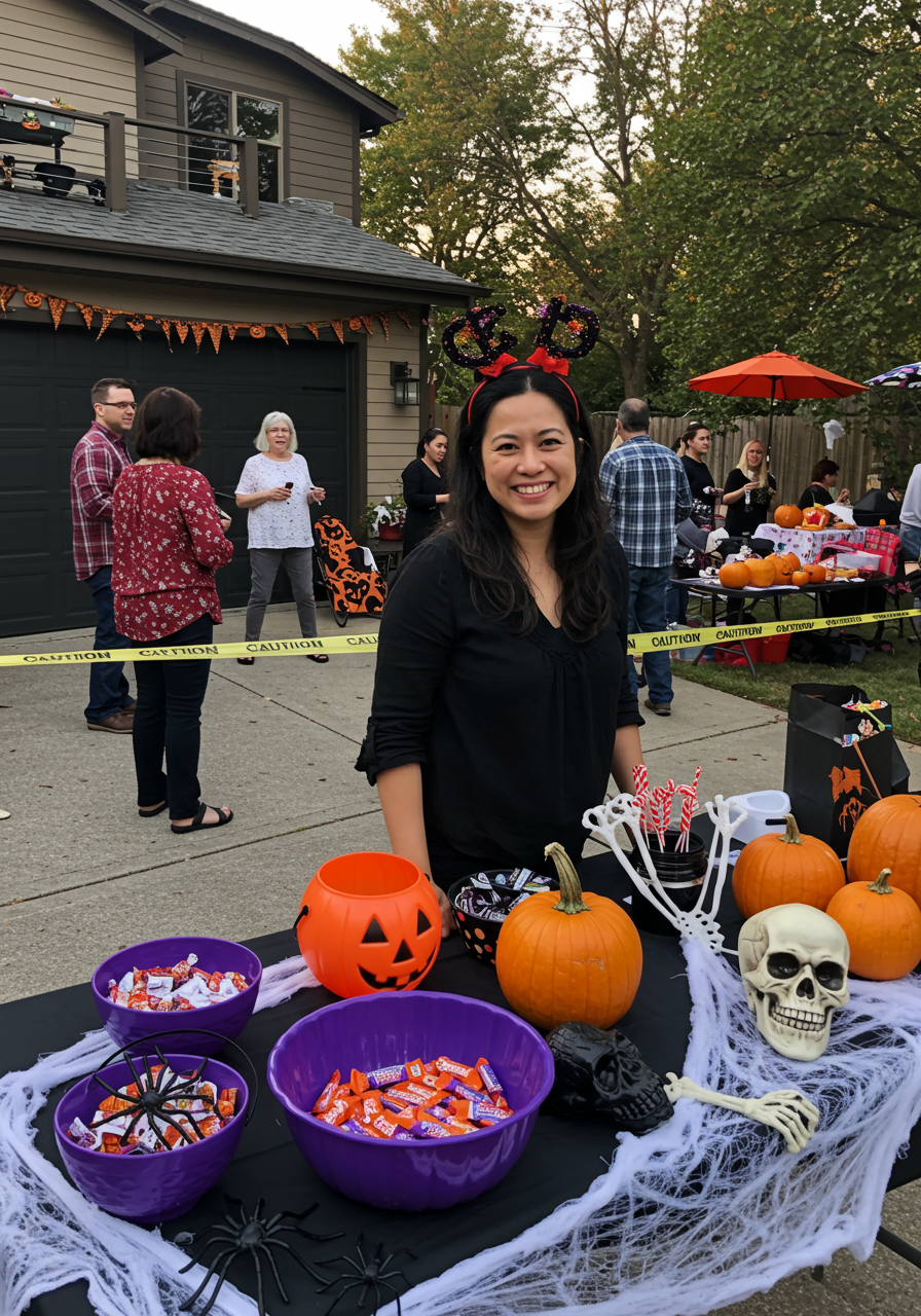 Oak Street Halloween Block Party Laguna Beach